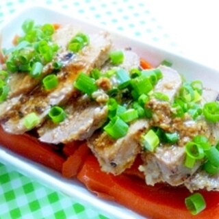 豚ヒレ肉の焼豚風　塩麹漬け